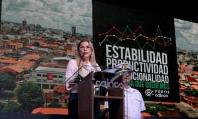  La presidenta Jeanine Áñez