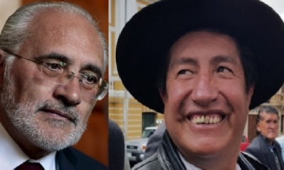 Carlos Mesa y Rafael Quispe/Foto. Kandire