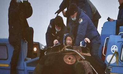 Turistas espaciales japoneses