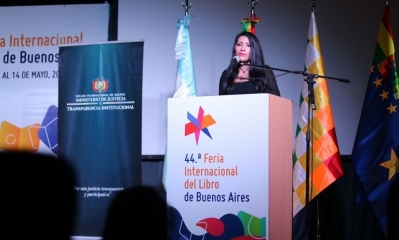 Wilma Alancoa, Ministra de Cultura y Turismo