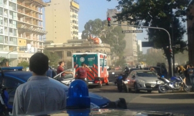 Sucedió en la esquina de Paseo Colón y Avenida Juan de Garay