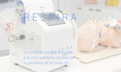 Modelo de los respiradores vendidos al Estado boliviano. Foto/tomada de Internet