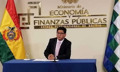 El ministro de Economía y Finanzas, Marcelo Montenegro