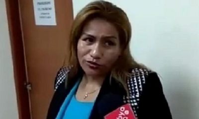La administradora de justicia se presentó esta jornada en el Tribunal Disciplinario de la Magistratura