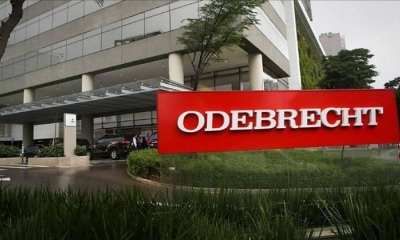 Ingreso a las oficinas de Odebrecht en San Pablo , Brasil. (RRSS)