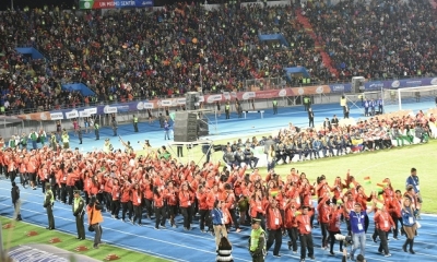  La ceremonia fue matizada con música folklórica boliviana y paraguaya