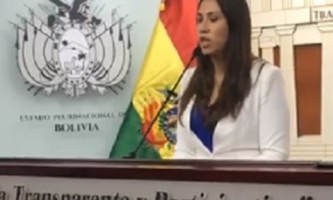 Ninoska Durán, directora General de la Niñez del Ministerio de Justicia