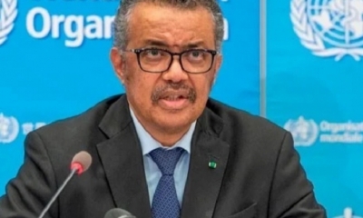 el director general de la Organización Mundial de la Salud (OMS), Tedros Adhanom Ghebreyesus.