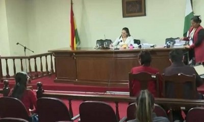 Audiencia en el Palacio de Justicia por el caso Fassil