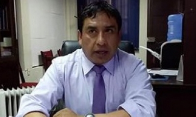 Orlando Zapata, fiscal departamental de Oruro/Foto. RRSS
