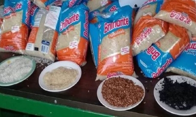 El arroz sigue en custodia policial/Foto. RRSS