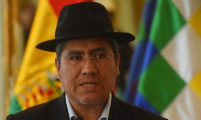 El canciller de Bolivia, Diego Pary. Foto: ABi