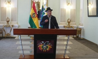 El canciller Diego Pary. Foto: ABI