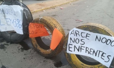 El paro nacional en su tercer día se va fortaleciendo. 