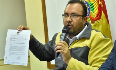 Ministro Milton Claros/Foto. RRSS