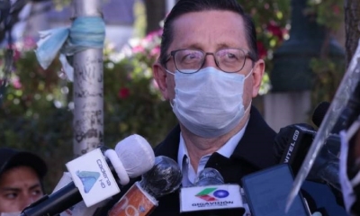 El ministro Oscar Ortiz.