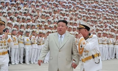 El hombre fuerte de Corea del Norte Kim Jong Un