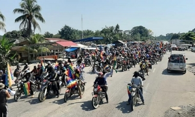 En el occidente del país persiste los bloqueos de vías. 