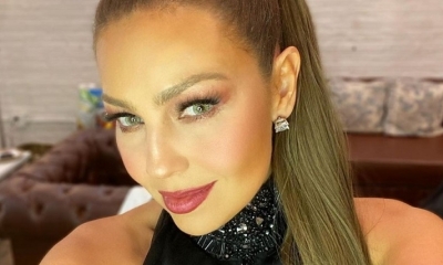 La cantante Thalía