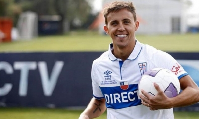 El futbolista argentino-chileno Diego Buonanotte. 