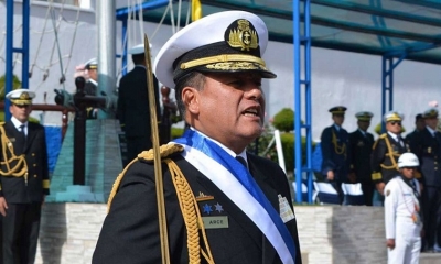 Arce San Martín fue comandante de la Armada y jefe del Estado Mayor.