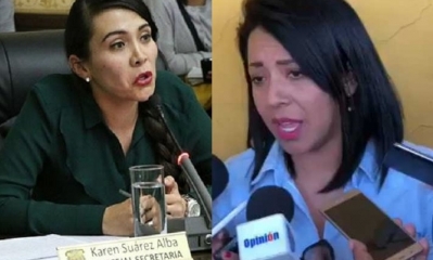 Karen Suárez y Andrea García/Foto. RRSS