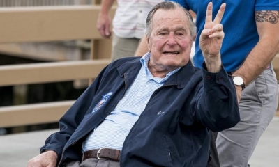 George H. Bush, en una imagen de archivo (Getty)
