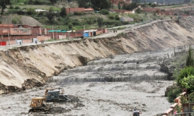Emergencia en Irpavi, zona sur de La Paz