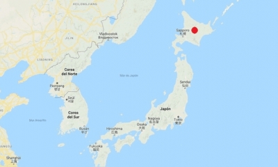 El fuerte sismo ha sacudido la isla de Hokkaido.
