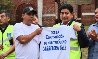 El fin de semana, el ministro Montaño y personeros de la ABC realizaron una inspección a la zona en conflicto