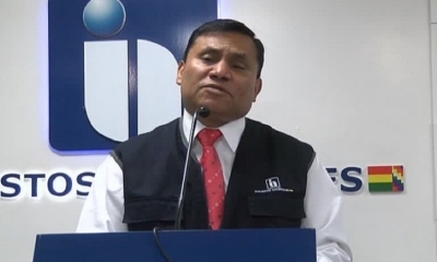 El presidente del Servicio de Impuestos Nacionales (SIN), Mario Cazón