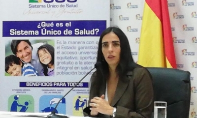 Gabriela Montaño ministra de Salud/Foto. RRSS