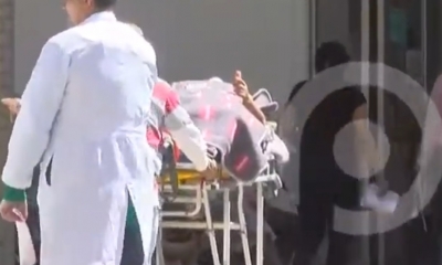 La menor se recupera en el hospital/Foto. Captura de pantalla