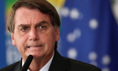 El presidente de Brasil, Jair Bolsonaro