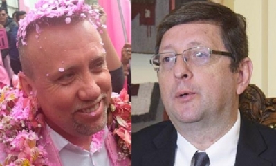 Virgilio Lema y Óscar Ortiz/Foto. Kandire