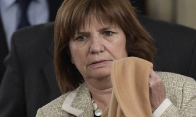 Patricia Bullrich, ministra de Seguridad de Argentina/Foto. AFP