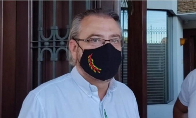 El presidente del Comité Cívico pro Santa Cruz, Rómulo Calvo.