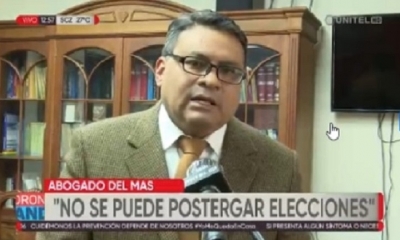 El abogado constitucionalista, Franklin Gutiérrez.