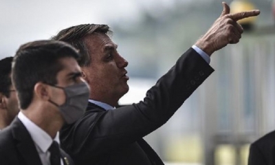 El presidente de Brasil, Jair Bolsonaro