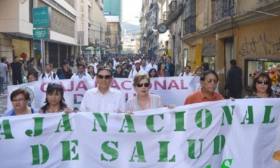 Fesimras de la Caja Nacional de Salud/Foto. RRSS
