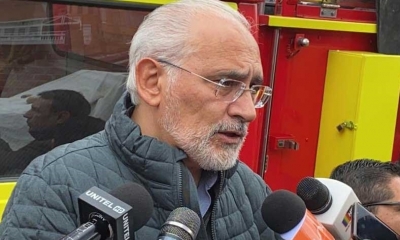 El líder de la alianza Comunidad Ciudadana, Carlos Mesa