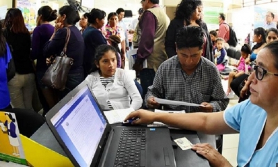 Ayer comenzó el registro a nivel nacional/Foto. RRSS