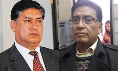 Juan Lanchipa y Laslo Juan de la Cruz Vargas/Foto. Kandire