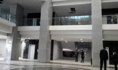 Vista de una parte del interior del nuevo Palacio de Gobierno. Foto: ANF