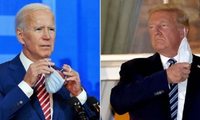 El demócrata Joe Biden y el republicano Donald Trump, candidatos a la Presidencia de Estados Unidos. | Fuente: AFP