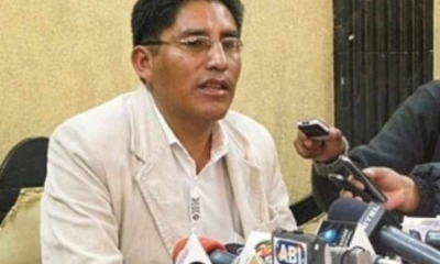 Félix Patzi, gobernador de La Paz/Foto. RRSS