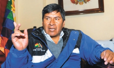Juan Carlos Cejas, gobernador de Potosí. Foto: Internet