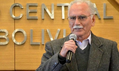 El presidente del Banco Central de Bolivia, Pablo Ramos