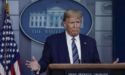 Donald Trump, presidente de Estados Unidos. | Fuente: AFP