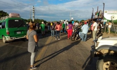 Así amaneció Santa Cruz/Foto. RRSS